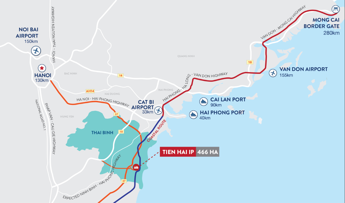ティエンハイ工業団地