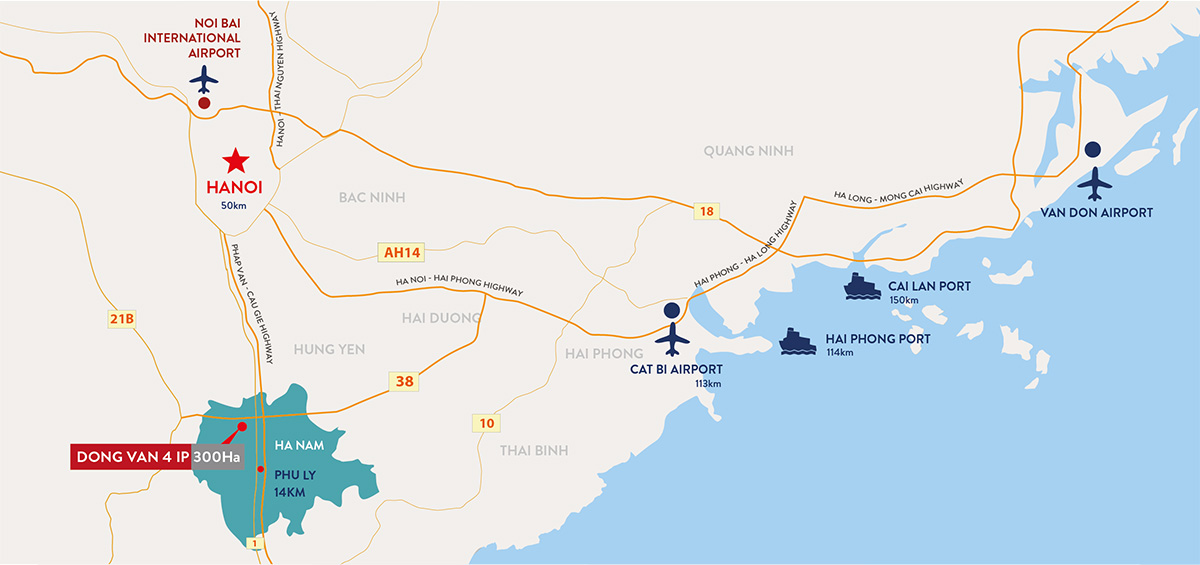 ドンヴァンⅣ工業団地概要